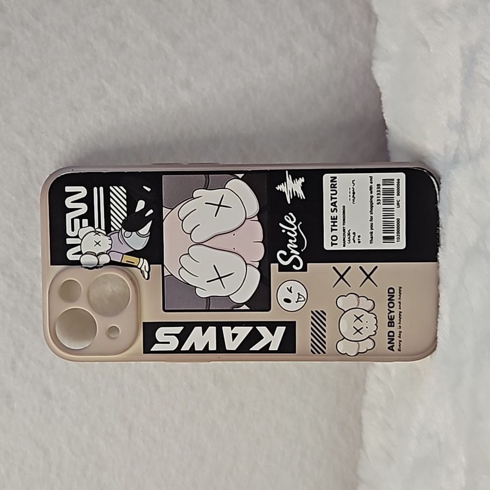 Cellphone case iPhone 14 pink / black